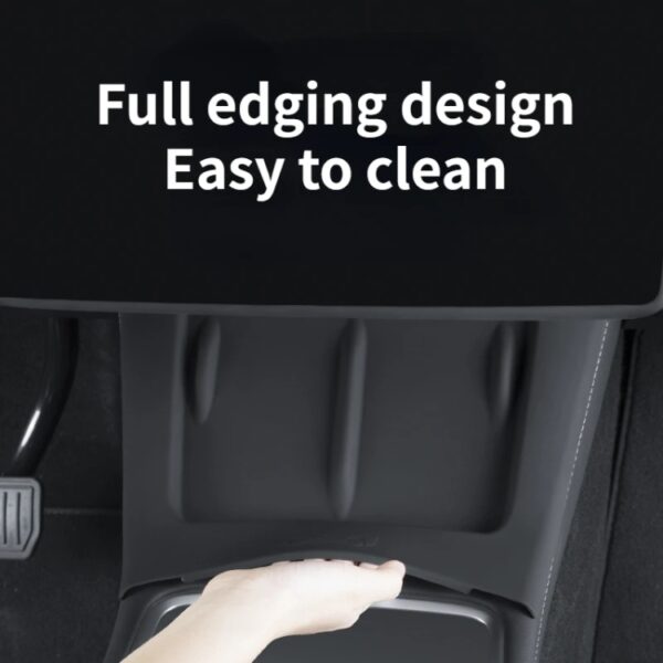 Voor Tesla Model 3 / Y Auto middenconsole Mobiele telefoon Draadloos opladen Siliconen antislipmat - Afbeelding 5