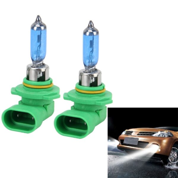 2 STKS 9005 Halogeen Koplamp 12 V 100 W 2400 LM 5000 K Warm Wit Licht