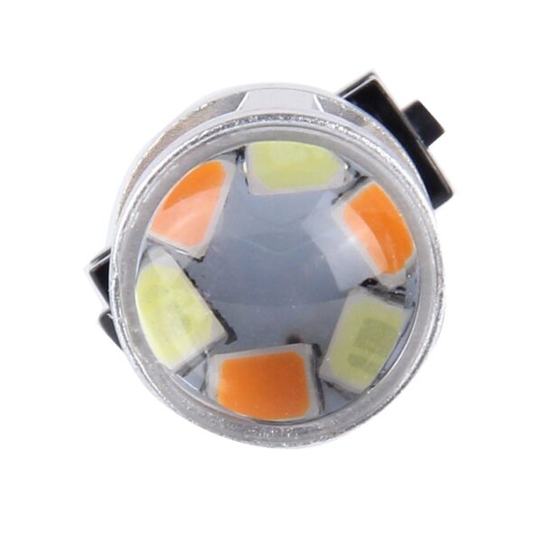 2 STUKS T20 / 7443-42LED 20W 21 * 2835W + 21 * 2835Y Wit + Geel Licht Richtingaanwijzer met Len. Gelijkstroom 12-24V - Afbeelding 3