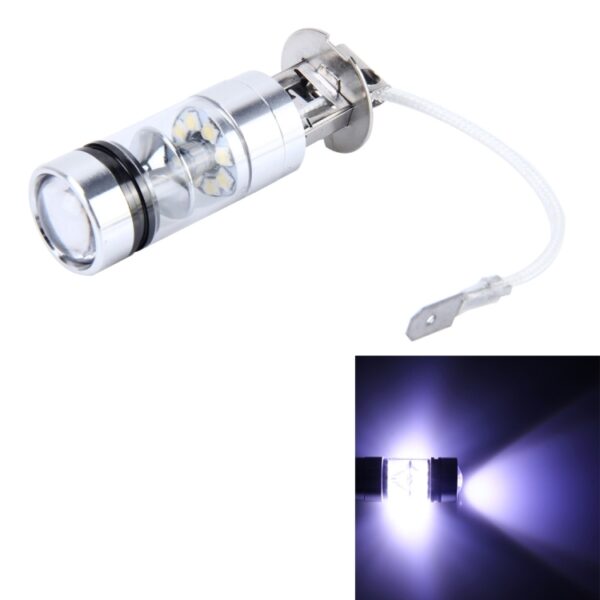 H3 100W 850 LM 7000K 20 SMD-2828-LED's automistlampen, DC 12-24V, H3