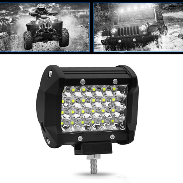 4 inch 18W 1800LM 4-rij LED-stripverlichting Werkende off-road voertuiglamp Dakstripverlichting