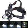 LED-koplamp Krachtige heldere koplamp, 3 CREE T6 met oplader, GEEN inclusief batterijen