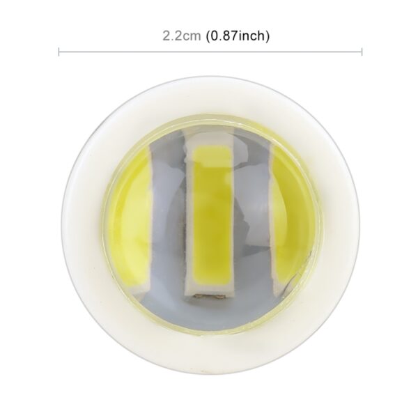 2 PCS T20 / 7440 3W DC 12V 6000K 200LM Auto Auto Keramiek Knipperlichten / Achteruitrijlicht 16LEDs SMD-7020 Lampen, met projectorlens, T20 / 7440 - Afbeelding 5