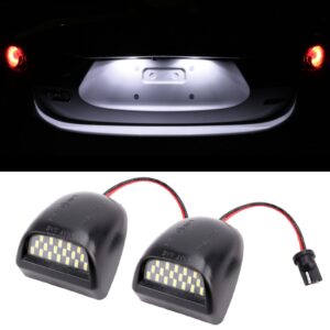 2 STUKS DC 12 V 3 W 150LM 6000 K LED Kentekenverlichting 18 LEDs SMD-4014 Lampen Lampen voor Chevrolet
