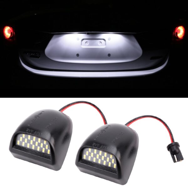 2 STUKS DC 12 V 3 W 150LM 6000 K LED Kentekenverlichting 18 LEDs SMD-4014 Lampen Lampen voor Chevrolet