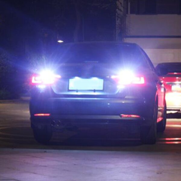 2 STKS 1156 / BA15S DC9-16V / 8.2W / 6000K / 655LM Auto Auto Achteruitrijlichten / Turn Light 66LEDs SMD-2016 Lampen - Afbeelding 11
