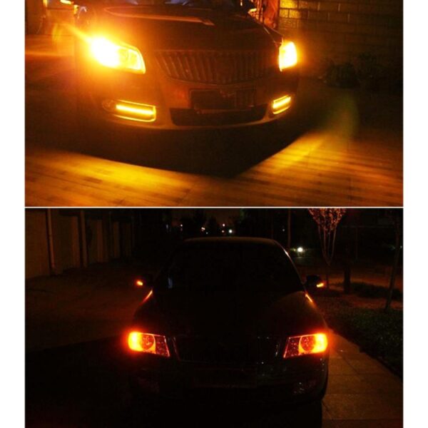 2 STKS 1156 / BA15S DC9-16V / 8.2W / 6000K / 655LM Auto Auto Achteruitrijlichten / Turn Light 66LEDs SMD-2016 Lampen - Afbeelding 13