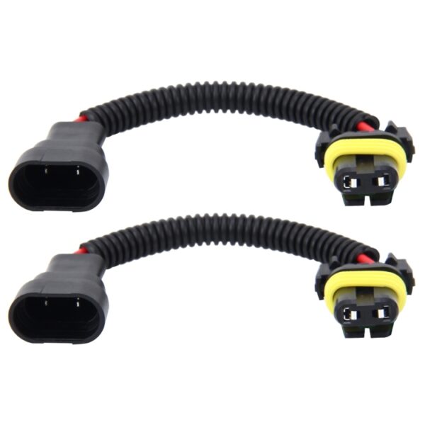 2 STKS 9005/9006 Auto HID Xenon Koplamp Man-vrouw Conversiekabel