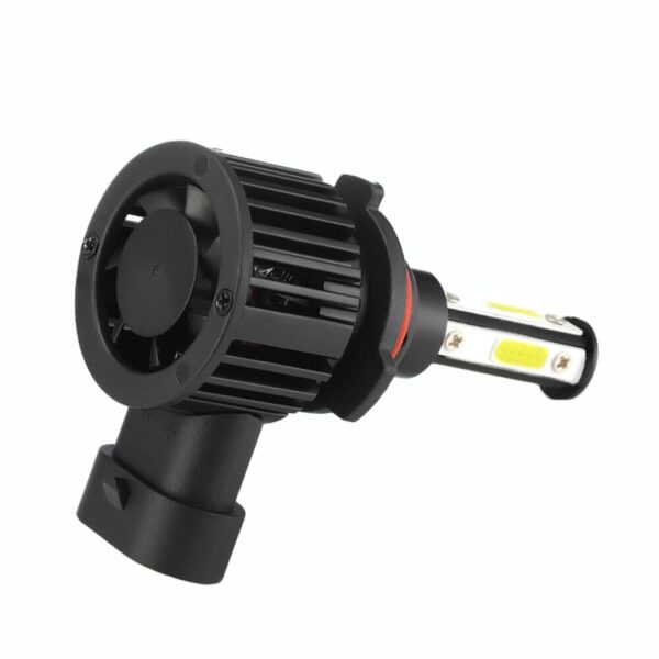 F8 9005 2 STUKS 22 W 3000LM 6000 K Vier Side DOB LED Koplamp Mistlampen Grootlicht Conversie Kit DC 9-32 V - Afbeelding 4