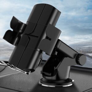 Auto automatische draadloze 10W snellader autotelefoonhouder met spraakuitzending