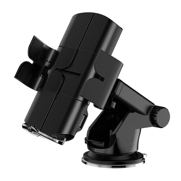Auto automatische draadloze 10W snellader autotelefoonhouder met spraakuitzending - Afbeelding 2