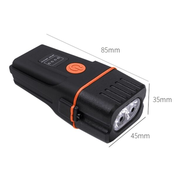 Mountainbike-lichtkoplampen Superheldere oplaadbare zaklamp Nachtrijuitrusting - Afbeelding 2