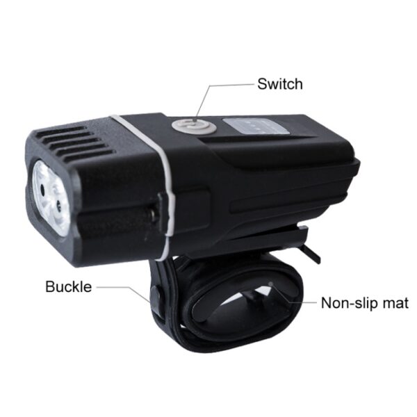 Mountainbike-lichtkoplampen Superheldere oplaadbare zaklamp Nachtrijuitrusting - Afbeelding 4