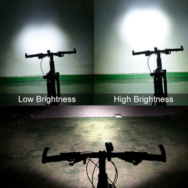 Mountainbike-lichtkoplampen Superheldere oplaadbare zaklamp Nachtrijuitrusting - Afbeelding 10