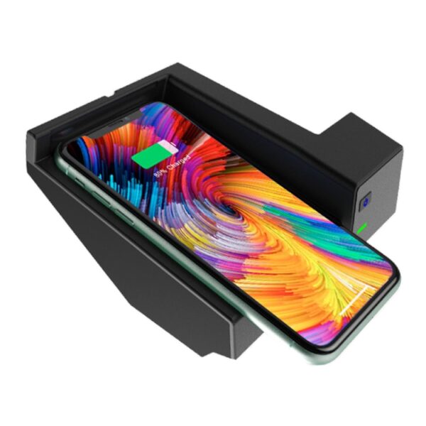 Auto Qi Standaard draadloze oplader 10W Snel opladen voor 2015-2020 Mercedes-Benz C-klasse / GLC, links rijden - Afbeelding 2