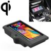 Auto Qi Standaard draadloze oplader 10W Snel opladen voor 2018-2020 BMW X3 / X4, links rijden