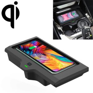 Auto Qi Standaard draadloze oplader 10W Snel opladen voor 2018-2020 BMW X3 / X4, links rijden