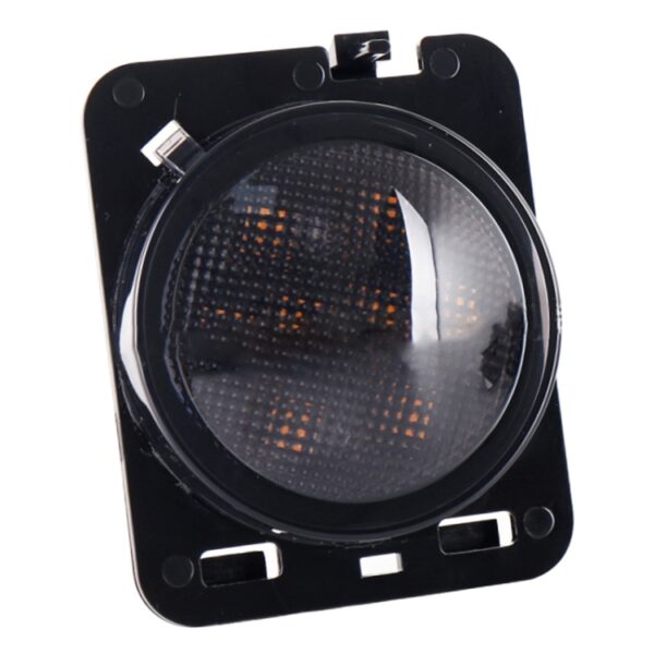 2 stks 8W DC 12 V Auto SUV Refit Ledwiel Wenkbrauwdraaien Signaal voor Jeep Wrangler JK 07-17, Specificatie: Butt Assembly zonder diafragma - Afbeelding 2
