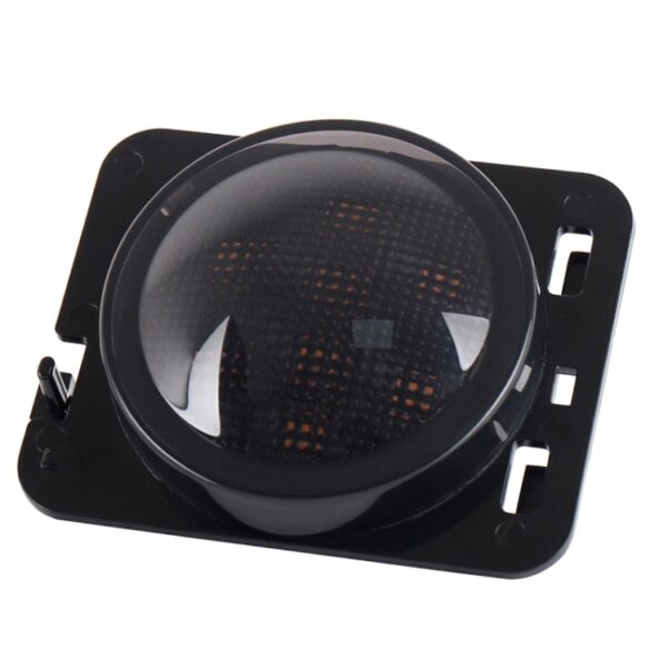 2 stks 8W DC 12 V Auto SUV Refit Ledwiel Wenkbrauwdraaien Signaal voor Jeep Wrangler JK 07-17, Specificatie: Butt Assembly zonder diafragma - Afbeelding 3