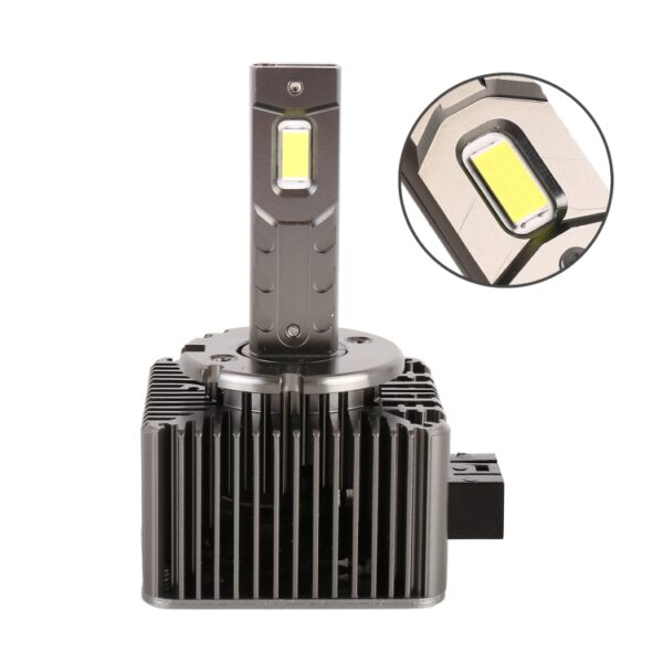 1 Paar D-serie D1 Auto HID Ballast naar LED-koplamp DC12V 35W 6000K 7000LM, 7040 Lampkraal - Afbeelding 2