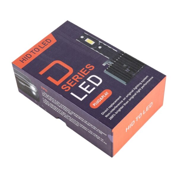 1 Paar D-serie D1 Auto HID Ballast naar LED-koplamp DC12V 35W 6000K 7000LM, 7040 Lampkraal - Afbeelding 5
