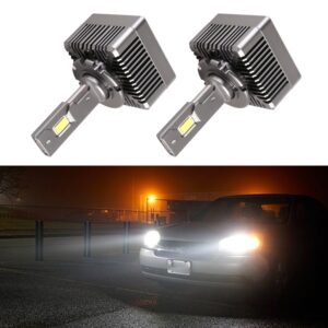 1 paar D -serie D3S Auto Hid Ballast naar LED -koplamp DC12V / 35W / 6000K / 5000LM