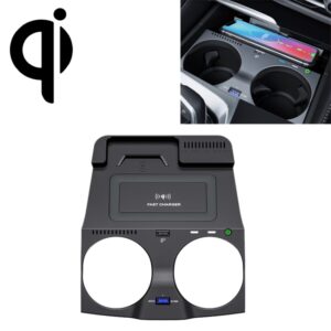 HFC-1016 CAR QI Standaard Wireless Charger 10W Snel opladen voor BMW M5 2018-2021, links en rechts rijden