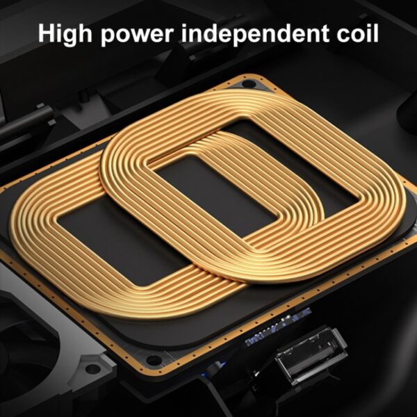 HFC-1063 CAR QI Standaard Wireless Charger 10W Snel opladen voor Toyota Alphard 2015-2021, Links rijden - Afbeelding 3