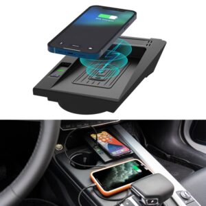 CAR QI Standaard Wireless Charger 15W Snel opladen voor Audi A4 A5 A5 S5 S5 2017-2021, Links rijden