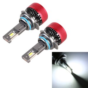 1 paar 9012 DC12V 65W 6000K 6500lm LED -autokoplampen