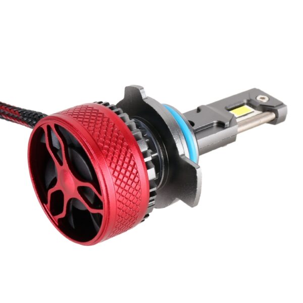 1 paar 9012 DC12V 65W 6000K 6500lm LED -autokoplampen - Afbeelding 3