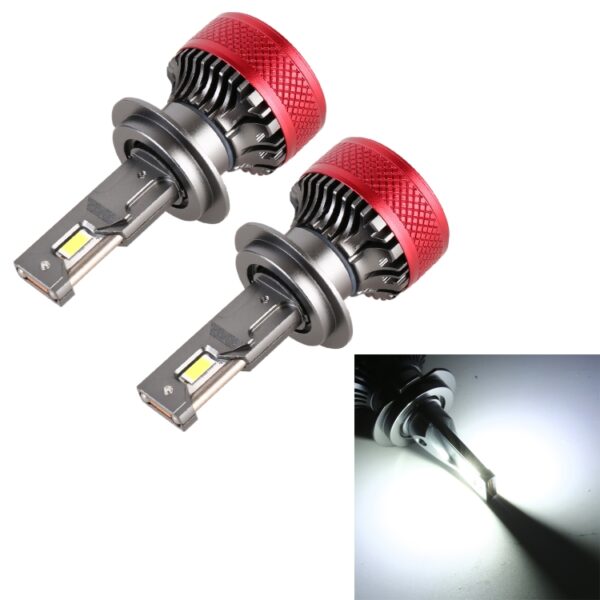1 paar H7 DC12V 65W 6000K 6500lm LED -autokoplampen