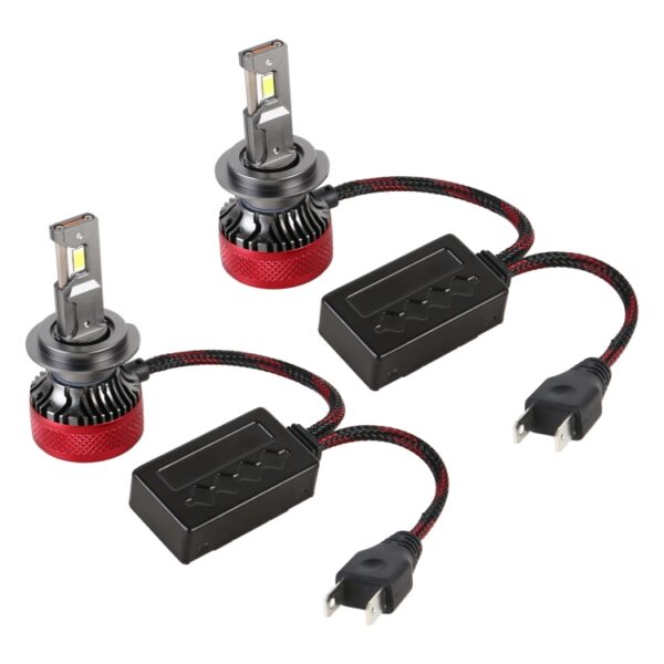 1 paar H7 DC12V 65W 6000K 6500lm LED -autokoplampen - Afbeelding 2