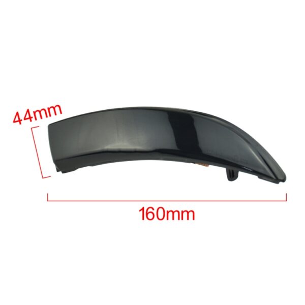 1 paar Voor Ford Fiesta 2008-2017 Auto Dynamische LED Richtingaanwijzer Achteruitkijkspiegel Flasher Water Blinker: - Afbeelding 3