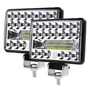 2 STKS WUPP CS-1243A1 Auto 4 inch Vierkant 20 LEDs Hoogtepunt Werklicht Gemodificeerde Spotlight