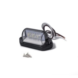 A5662 TRACKER TRAILER LORRY 12V 3LEDS NUMMER Kentekenplaat Lichte achterste lamp