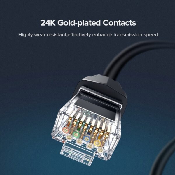 UGREEN CAT8 Ethernet netwerk LAN-kabel, 1m, 1.5m, 2m, 3m, 5m, 8m, 10m - Afbeelding 8