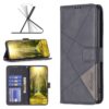 Magnetische gesp Rhombus textuur lederen telefoonhoes, For Xiaomi 13 Lite / Civi 2