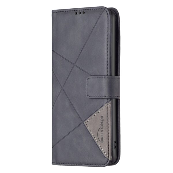 Magnetische gesp Rhombus textuur lederen telefoonhoes, For Xiaomi Poco M6 4G / Redmi 13 4G, For Xiaomi Redmi Note 13 Pro 4G Global, For Xiaomi Poco M6 Pro 4G, For Xiaomi Redmi A3, For Xiaomi Redmi Note 13 4G Global, For Xiaomi Redmi K70E... - Afbeelding 2