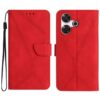 Stiksel reliëf lederen telefoonhoes, For Xiaomi Redmi 13 4G Global / 5G Global, For Xiaomi Redmi A3, For Xiaomi Redmi Note 13 4G Global, For Xiaomi Redmi 13C 5G, For Xiaomi 14 Ultra, For Xiaomi 14 Pro, For Xiaomi 14, For Xiaomi Redmi 13C 4G...