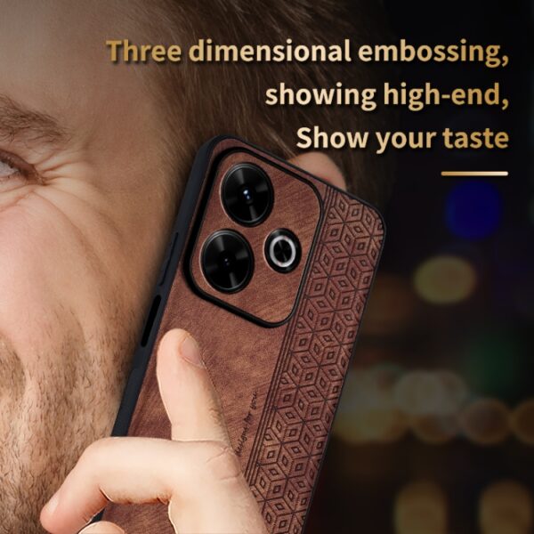 AZNS 3D-reliëf Skin Feel-telefoonhoesje, For Xiaomi Redmi 13 4G Global, For Xiaomi Redmi Note 13R, For Xiaomi Redmi Turbo 3, For Xiaomi Redmi Note 13 Pro 4G, For Xiaomi Redmi Note 13 4G, For Xiaomi 14 Ultra, For Xiaomi Poco C65/Redmi 13C... - Afbeelding 4