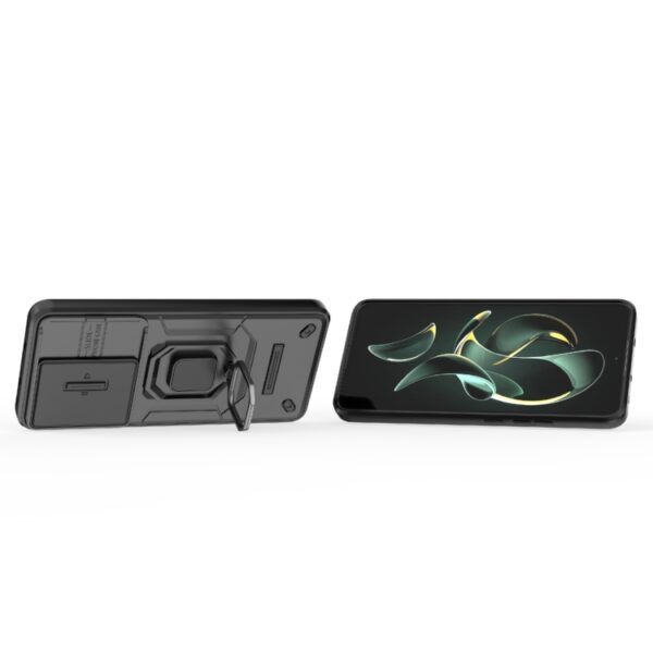 Verschuifbaar Camshield TPU + PC schokbestendig telefoonhoesje met houder, For Xiaomi Redmi K60 Ultra 5G, For Xiaomi Redmi K60 5G - Afbeelding 3