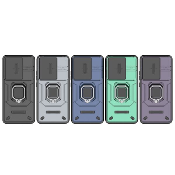 Verschuifbaar Camshield TPU + PC schokbestendig telefoonhoesje met houder, For Xiaomi Redmi K60 Ultra 5G, For Xiaomi Redmi K60 5G - Afbeelding 6