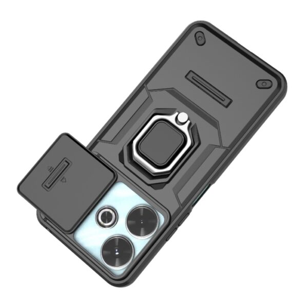 Verschuifbaar Camshield TPU + PC schokbestendig telefoonhoesje met houder, For Xiaomi Redmi 13 4G Global, For Xiaomi Redmi Turbo 3 5G, For Xiaomi Redmi A3 4G Global, For Xiaomi Redmi Note 13 Pro 4G Global, For Xiaomi Redmi Note 13 4G Global... - Afbeelding 5