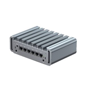 HYSTOU PO9B-J4125-6L Ingebouwde Intel Celeron J4125-processor Zes netwerkpoorten Mini-host, 4GB+64GB, 8GB+128GB, 8GB+256GB, 8GB+256GB+1TB, 16GB+256GB+1TB, 16GB+512GB+1TB, 24GB+512GB+1TB