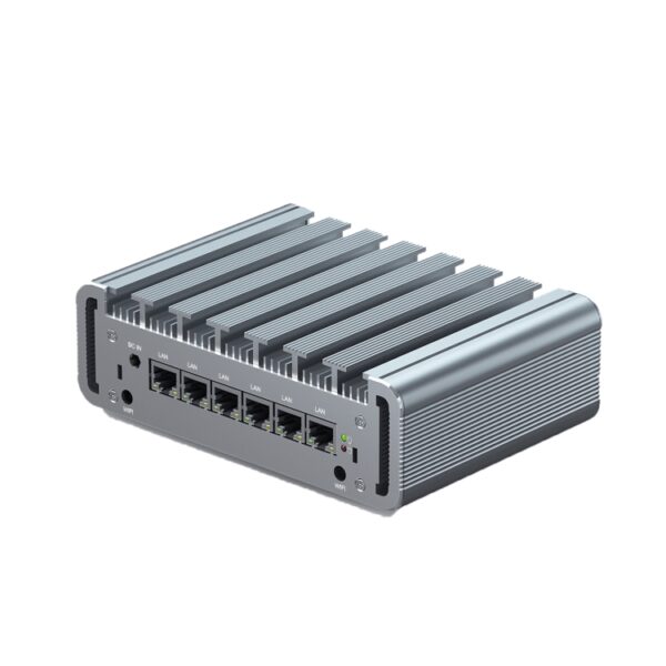 HYSTOU PO9B-J4125-6L Ingebouwde Intel Celeron J4125-processor Zes netwerkpoorten Mini-host, 4GB+64GB, 8GB+128GB, 8GB+256GB, 8GB+256GB+1TB, 16GB+256GB+1TB, 16GB+512GB+1TB, 24GB+512GB+1TB