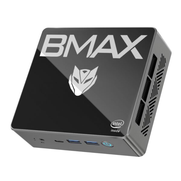 BMAX B4 Plus Windows 11 mini-pc, Intel Alder Lake N100, ondersteuning voor dubbele HDMI / RJ45, B4 Plus 16GB+512GB