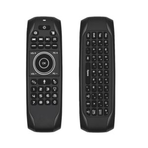 G7V Pro 2.4GHz Fly Air Mouse LED Backlight Wireless Keyboard Afstandsbediening met gyroscoop voor Android TV Box / PC, ondersteuning Intelligent Voice