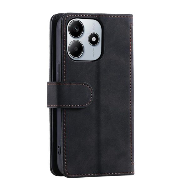 Negen kaarten rits tas leren telefoonhoesje met koord, For Redmi Note 14 4G EU 164.84mm, For Redmi Note 14 Pro 4G, For Xiaomi Redmi Note 14 5G, For Xiaomi Redmi 13 4G - Afbeelding 3