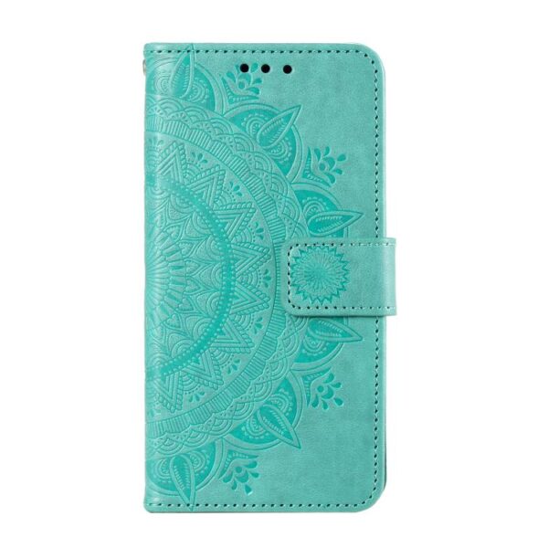 Totembloem lederen telefoonhoes met reliëf en sleutelkoord, For Redmi Note 14 4G EU 164.84mm, For Redmi Note 14 Pro 4G, For Xiaomi Redmi Note 14 5G, For Xiaomi Redmi 13 4G - Afbeelding 2